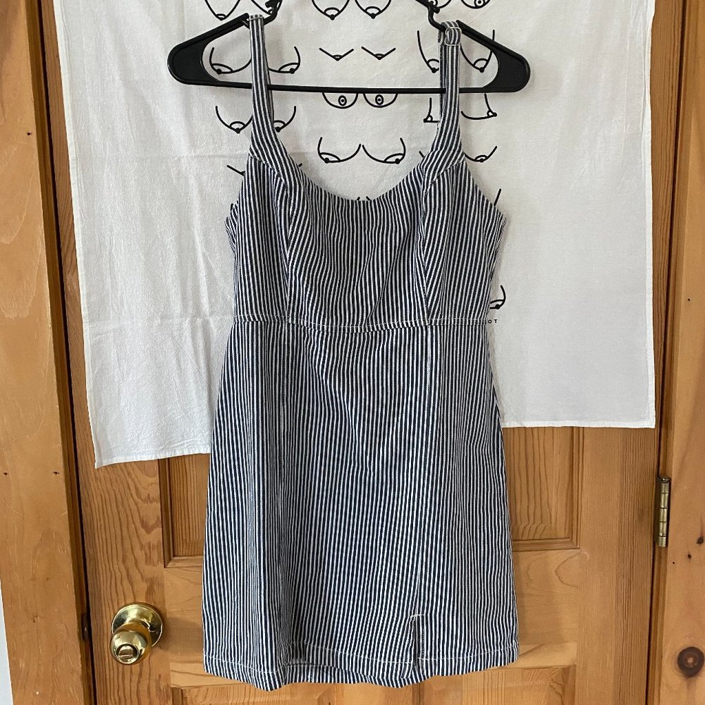 BDG Hudson Pinstripe Mini Dress
